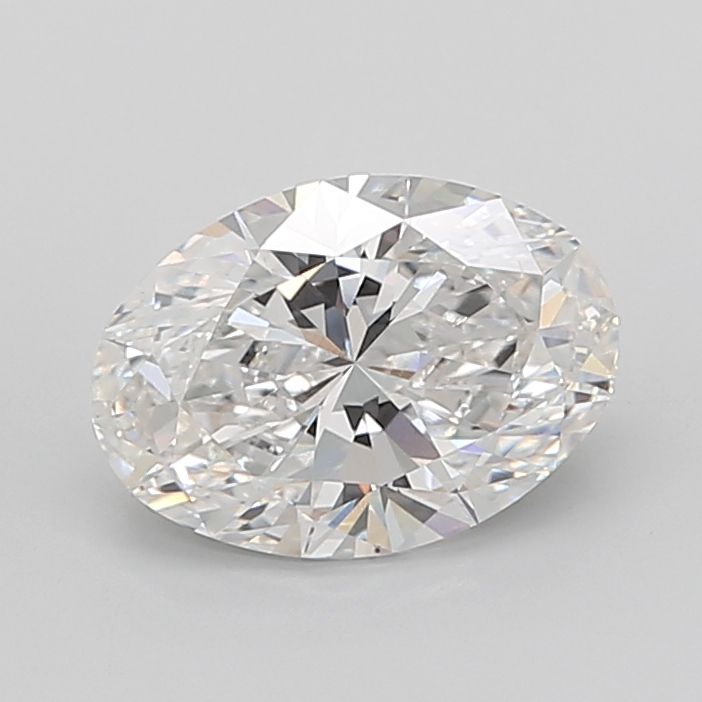 5.02 ct. oval Lab Grown Diamond front image