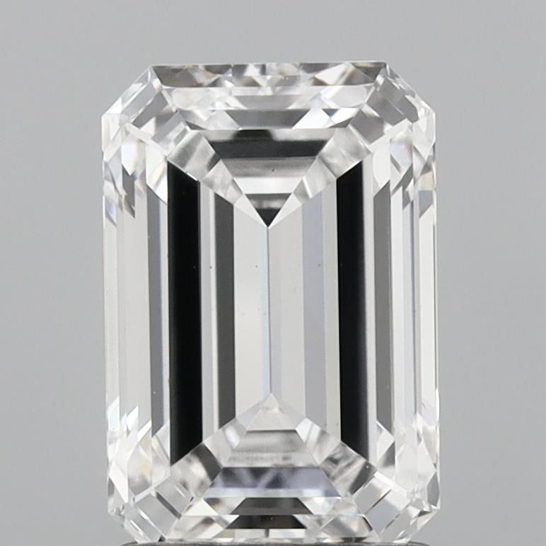 1.70 ct. emerald Lab Grown Diamond front image