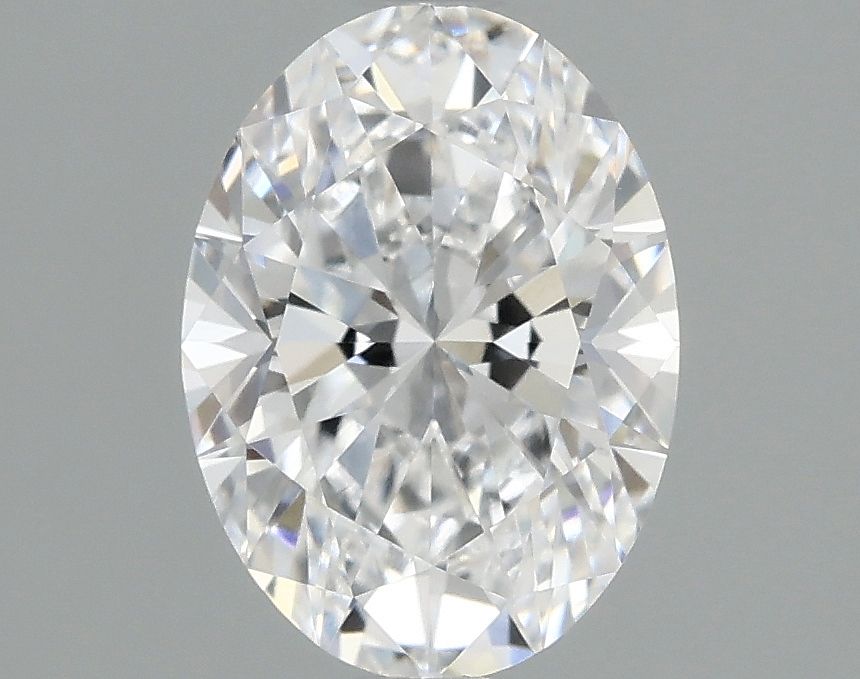 1.10 ct. oval Lab Grown Diamond front image