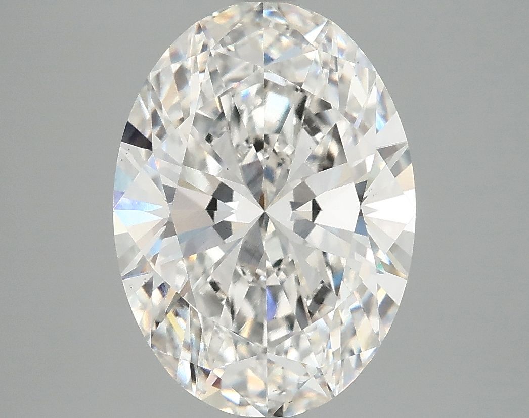 4.06 ct. oval Lab Grown Diamond front image