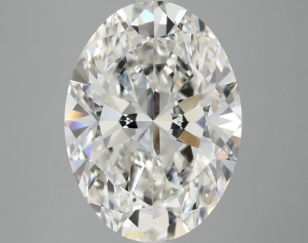 4.08 ct. oval Lab Grown Diamond front image