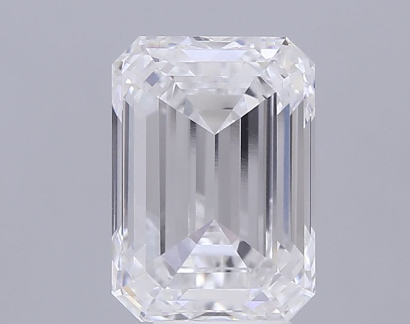 7.09 ct. emerald Lab Grown Diamond front image