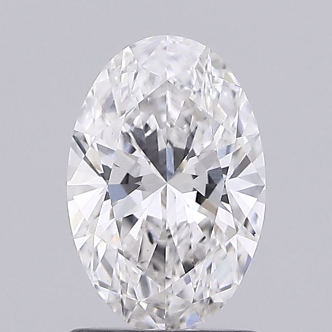 1.30 ct. oval Lab Grown Diamond front image