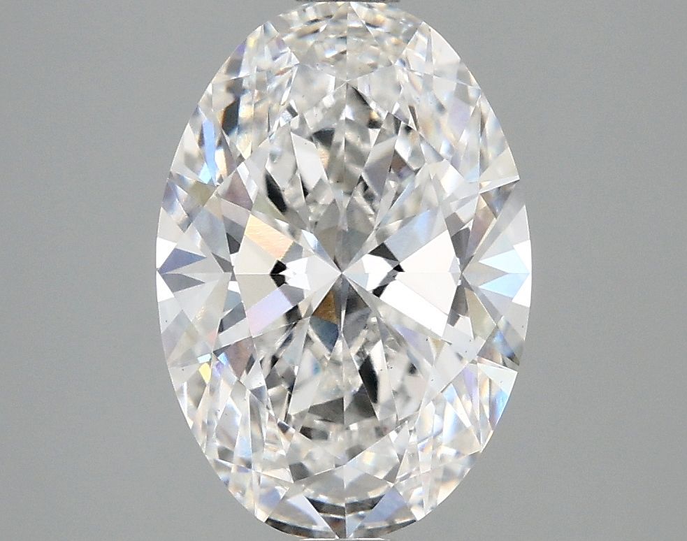 2.84 ct. oval Lab Grown Diamond front image