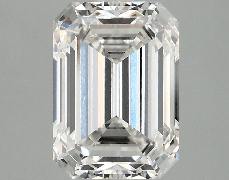 2.57 ct. emerald Lab Grown Diamond front image