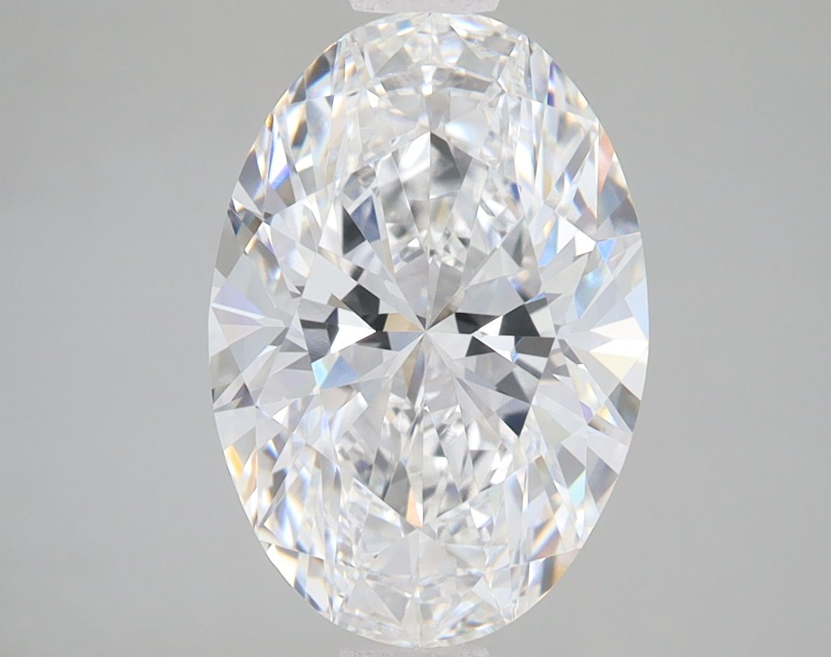 3.75 ct. oval Lab Grown Diamond front image