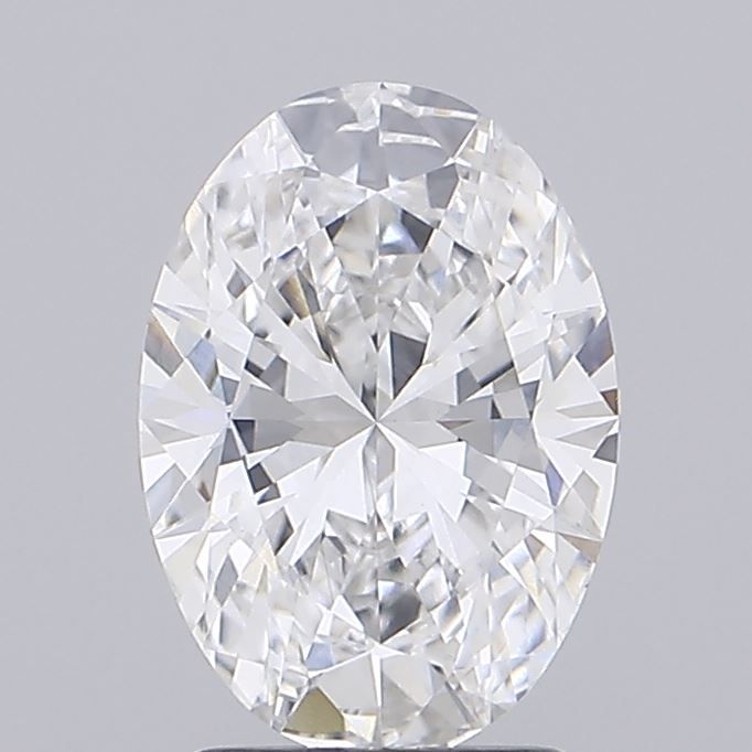 2.07 ct. oval Lab Grown Diamond front image