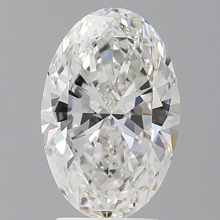 3.02 ct. oval Lab Grown Diamond front image