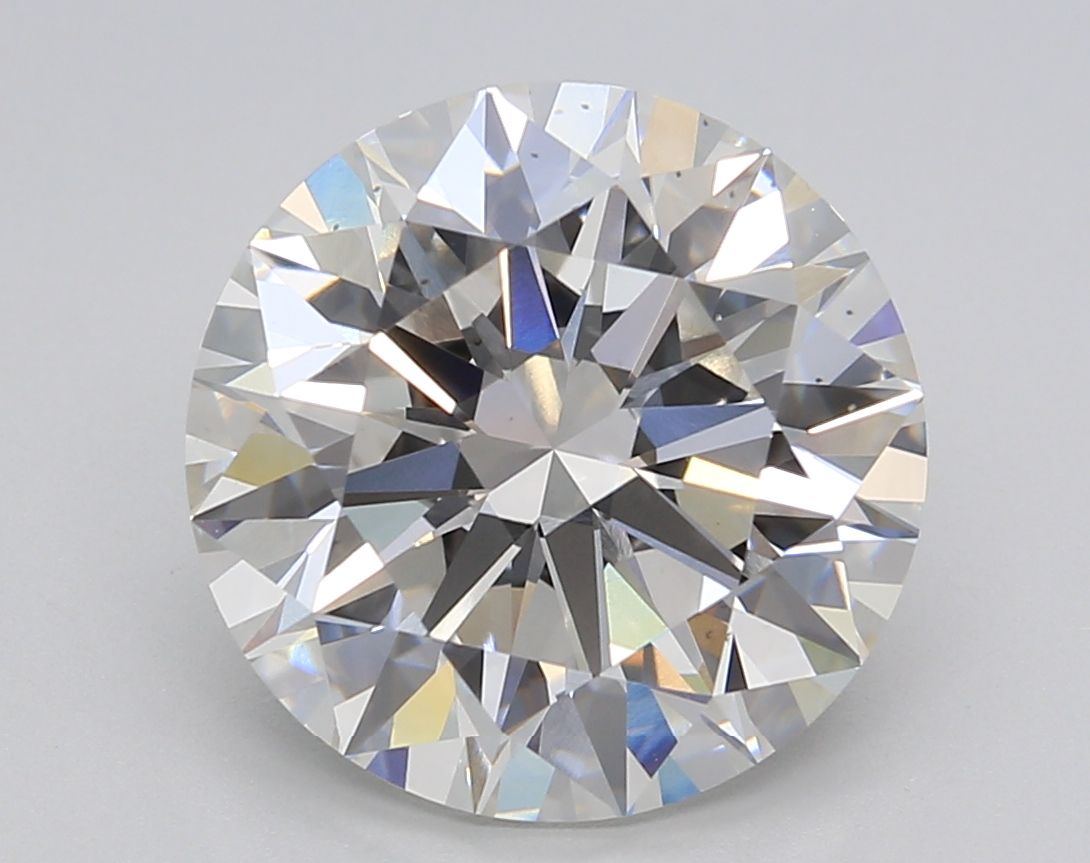 5.61 ct. round Lab Grown Diamond front image