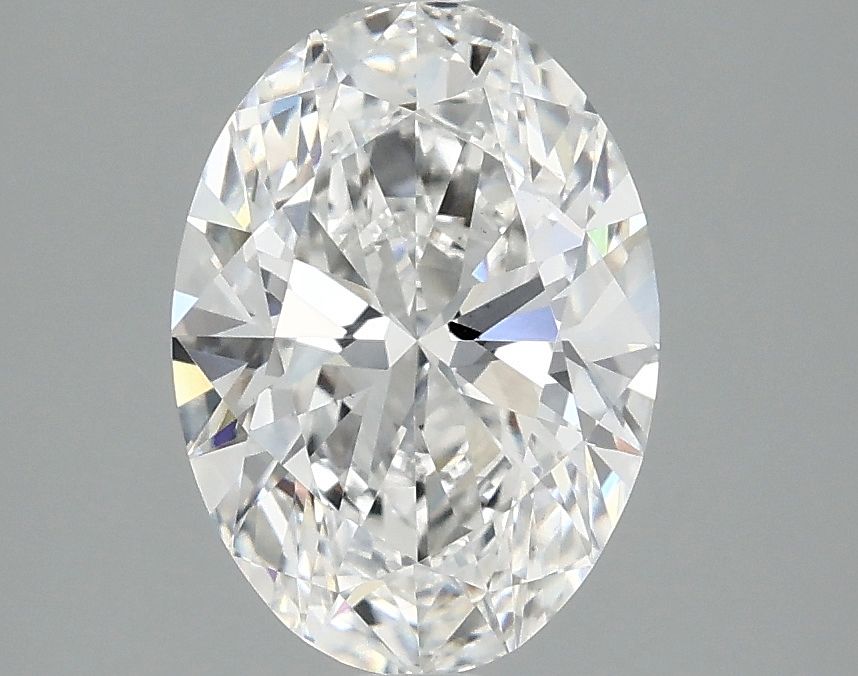 2.06 ct. oval Lab Grown Diamond front image