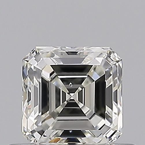 Diamant Asscher 0.50 ct - Couleur I - Pureté SI1