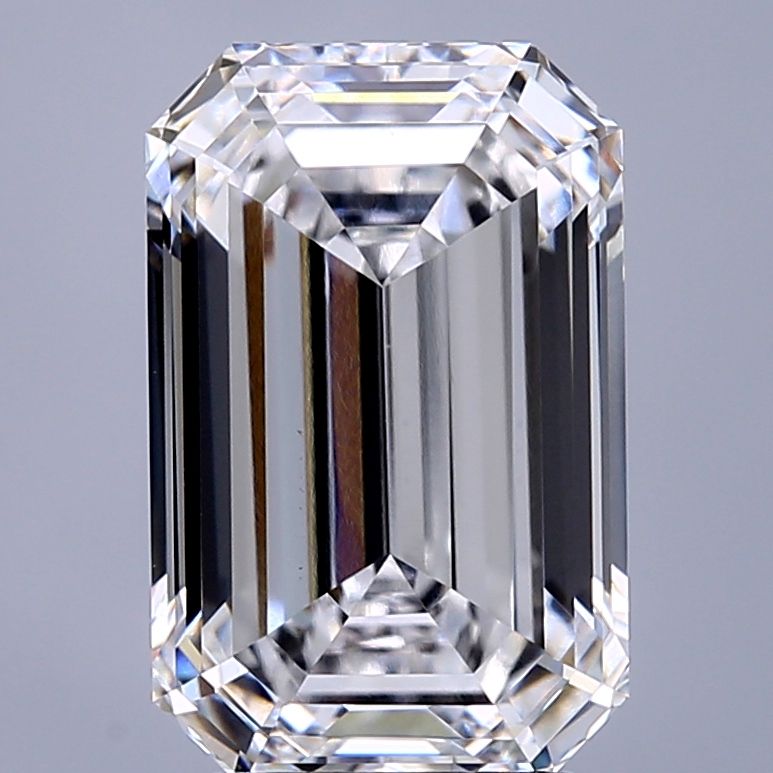 3.21 ct. emerald Lab Grown Diamond front image