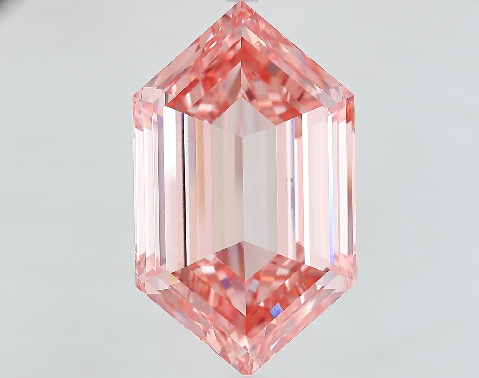 15.59 ct lab-grown Hexagonal Diamond