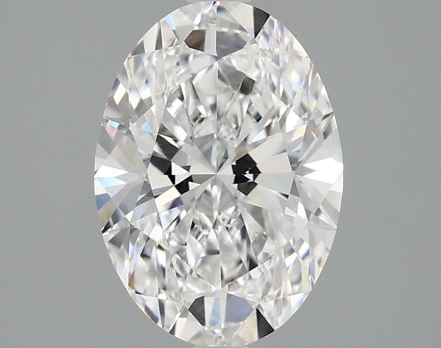 2.10 ct. oval Lab Grown Diamond front image