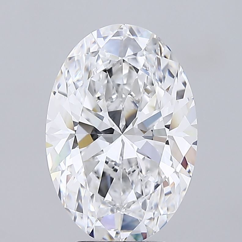 4.58 ct. oval Lab Grown Diamond front image