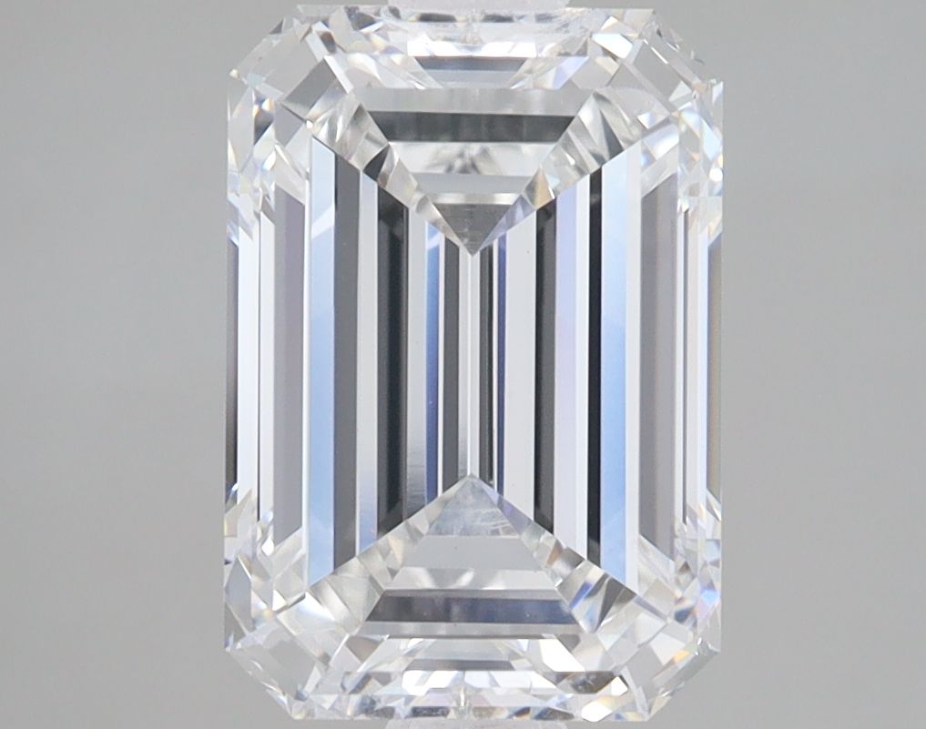 3.91 ct. emerald Lab Grown Diamond front image
