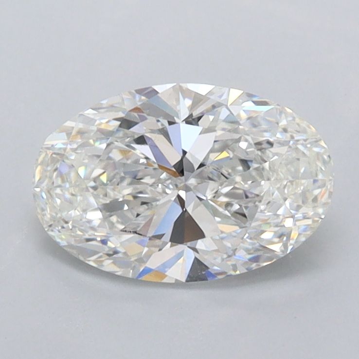 1.02 ct. oval Lab Grown Diamond front image
