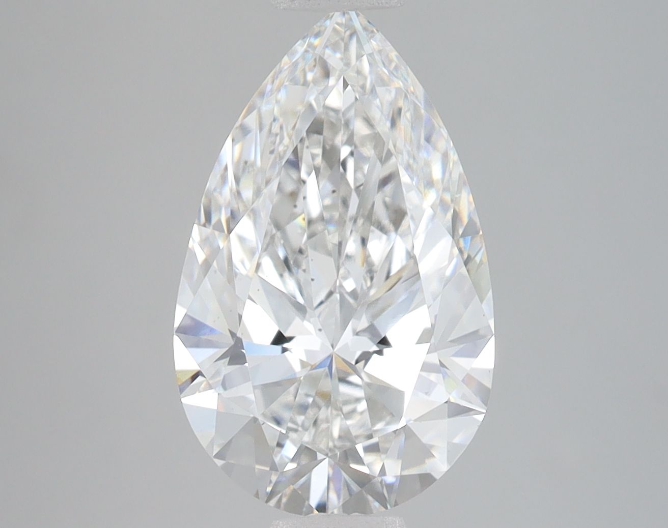 3.78 ct. pear Lab Grown Diamond front image