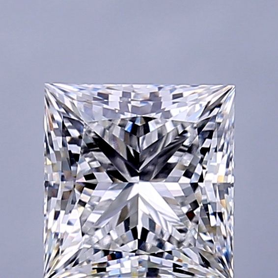 2.08 ct. princess Lab Grown Diamond front image