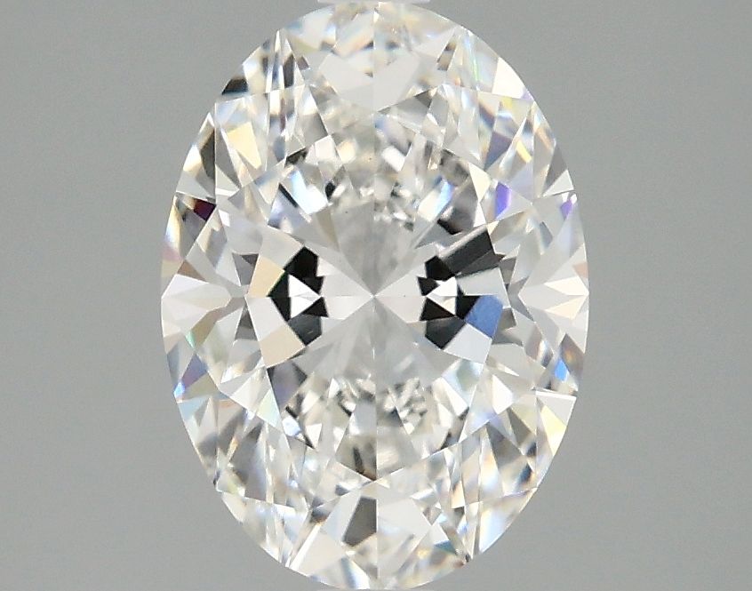 2.07 ct. oval Lab Grown Diamond front image