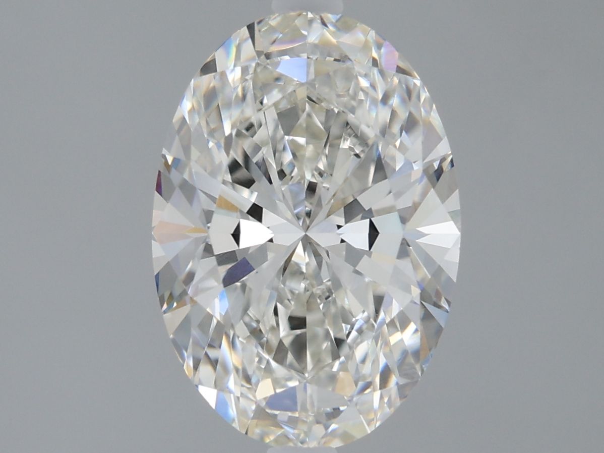2.08 ct. oval Lab Grown Diamond front image