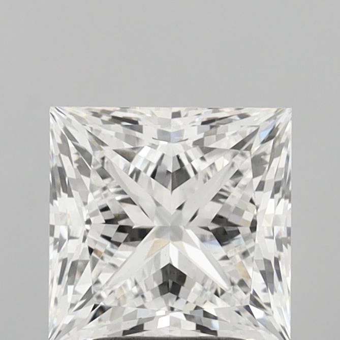 3.02 ct. princess Lab Grown Diamond front image