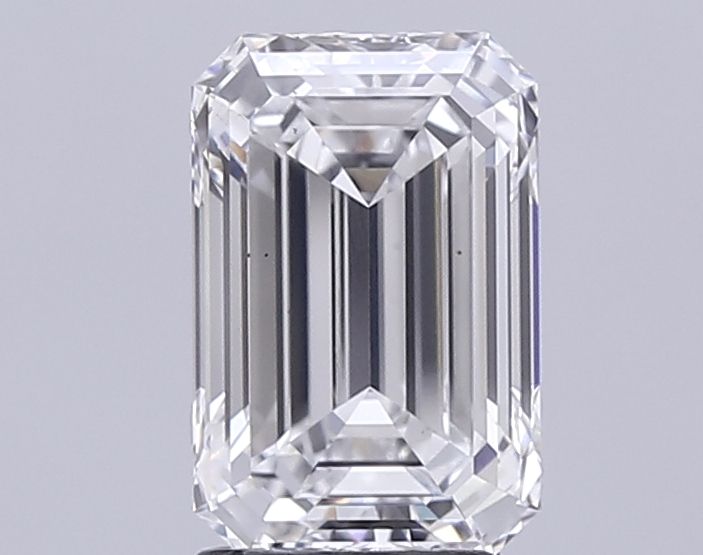 3.01 ct. emerald Lab Grown Diamond front image
