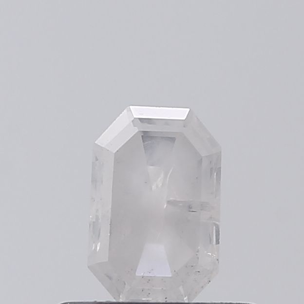 0.41 Carat Emerald Diamond Salt and Pepper VVS2