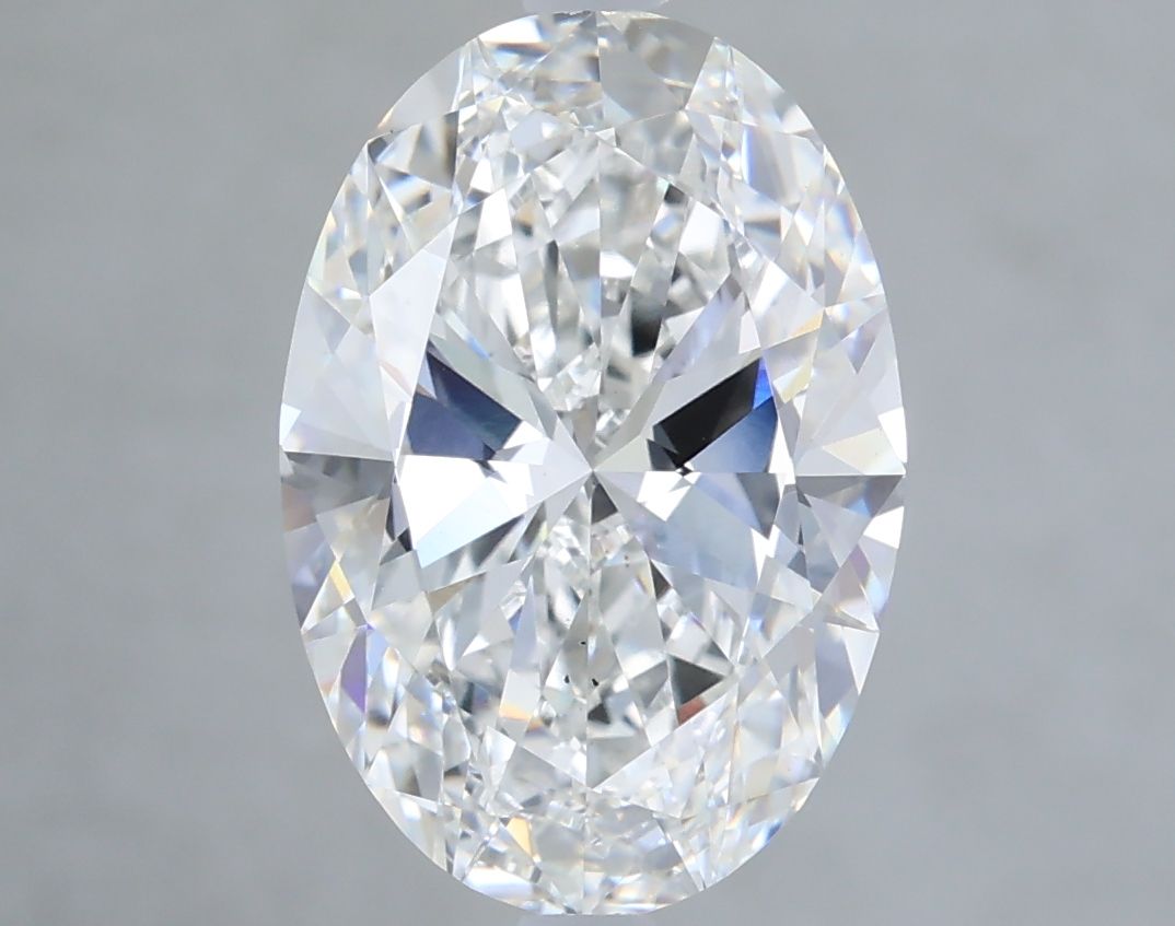 3.50 ct. oval Lab Grown Diamond front image