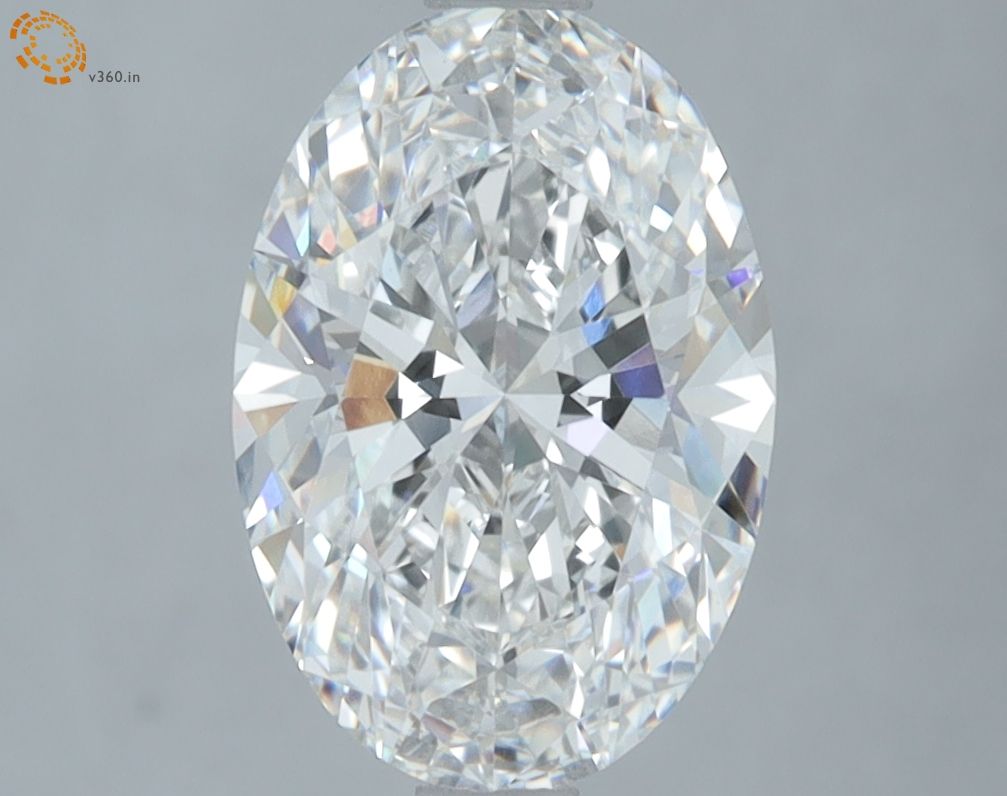 2.43 ct. oval Lab Grown Diamond front image