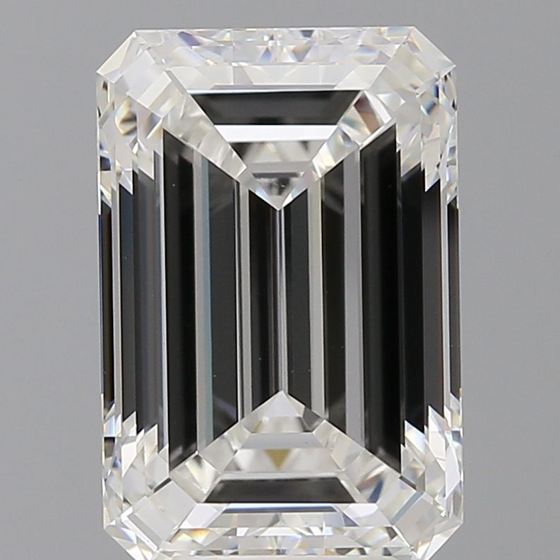 7.04 ct. emerald Lab Grown Diamond front image