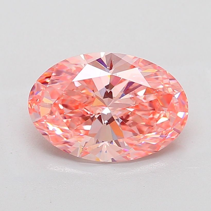 3.01 ct. oval Lab Grown Diamond front image