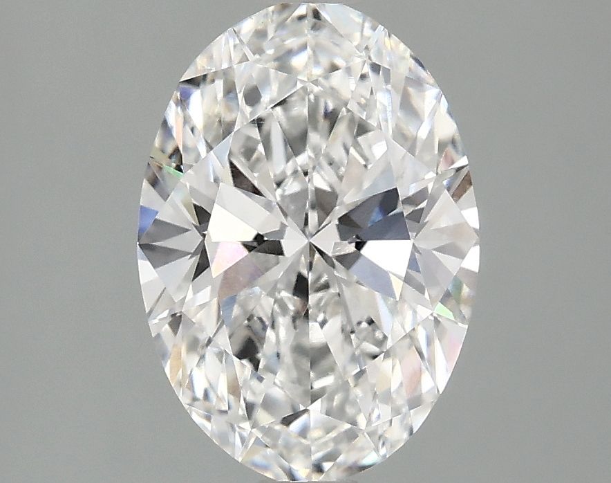 2.01 ct. oval Lab Grown Diamond front image