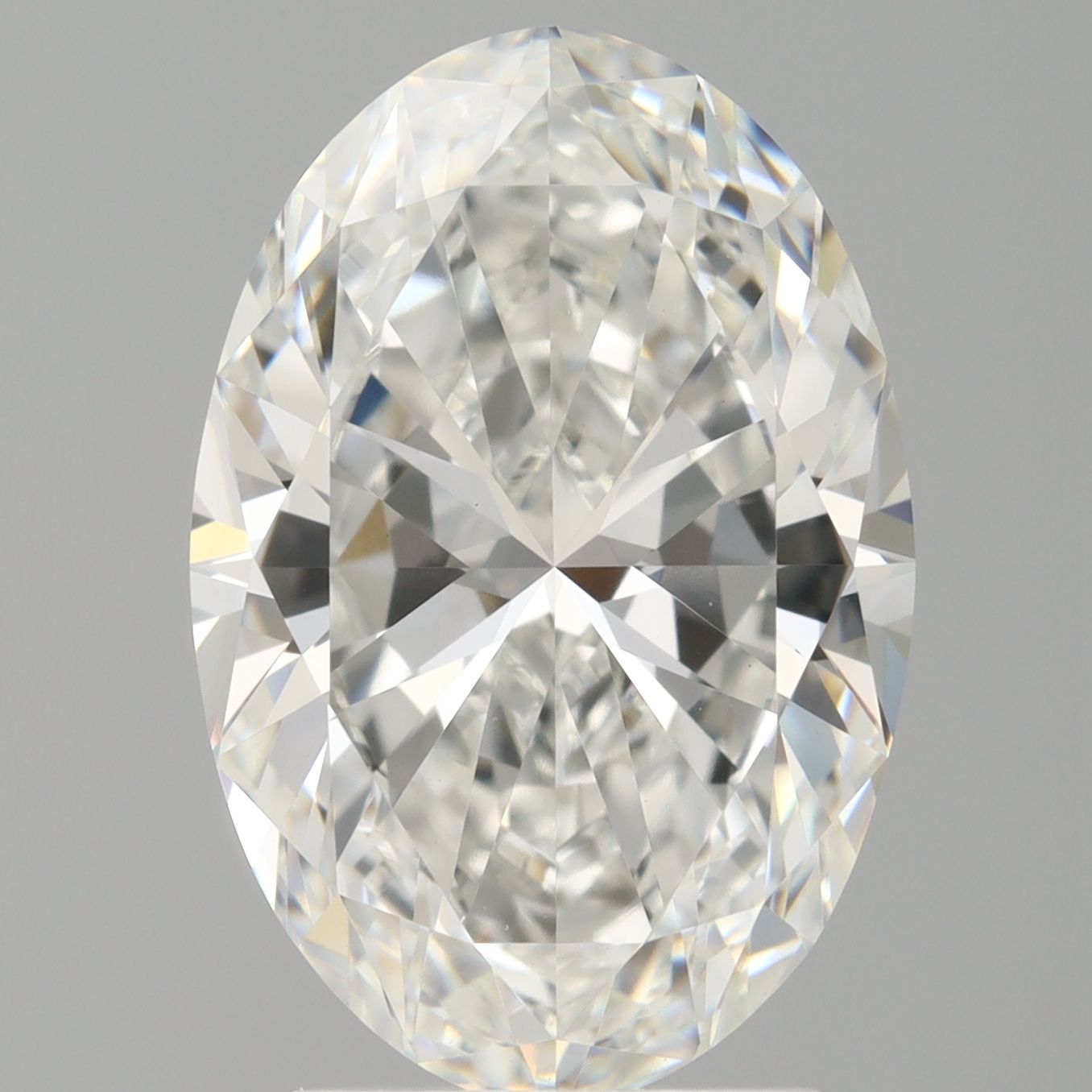 3.01 ct. oval Lab Grown Diamond front image
