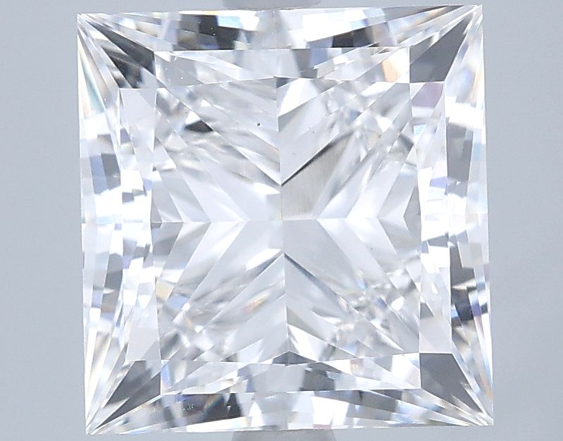 4.50 ct. princess Lab Grown Diamond front image
