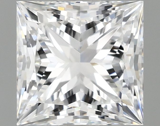 1.1 ct lab-grown Princess Diamond