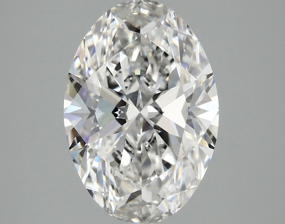 3.02 ct. oval Lab Grown Diamond front image
