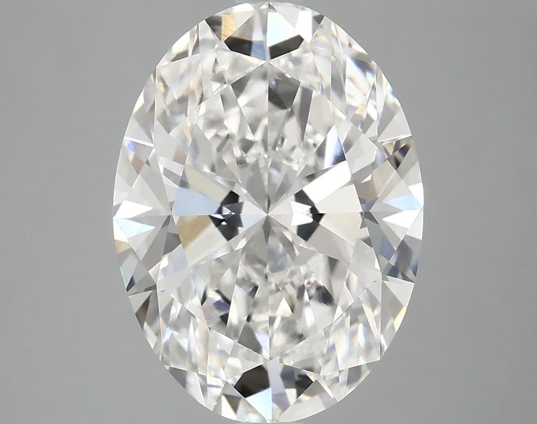 4.10 ct. oval Lab Grown Diamond front image