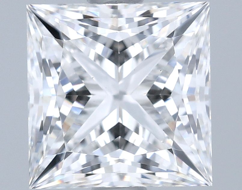 2.10 ct. princess Lab Grown Diamond front image