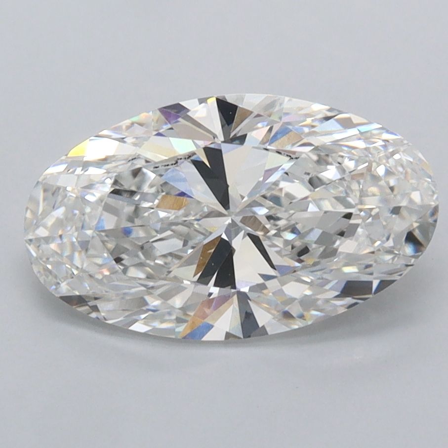 2.00 ct. oval Lab Grown Diamond front image