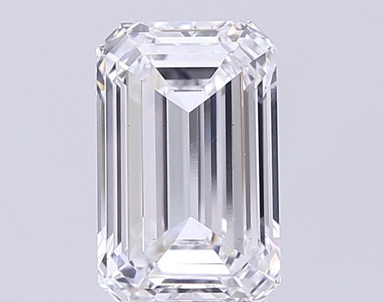 2.93 ct. emerald Lab Grown Diamond front image