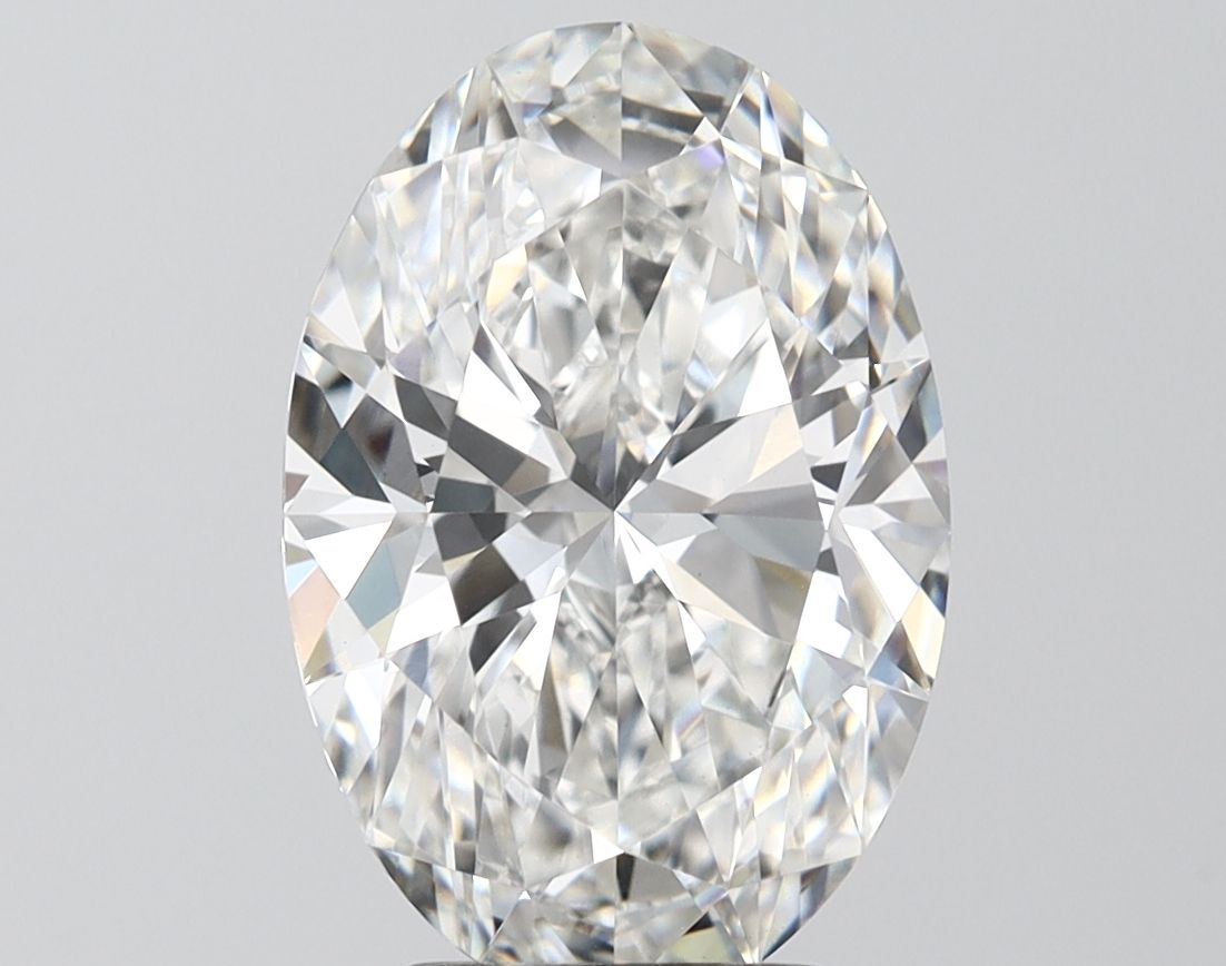4.02 ct. oval Lab Grown Diamond front image