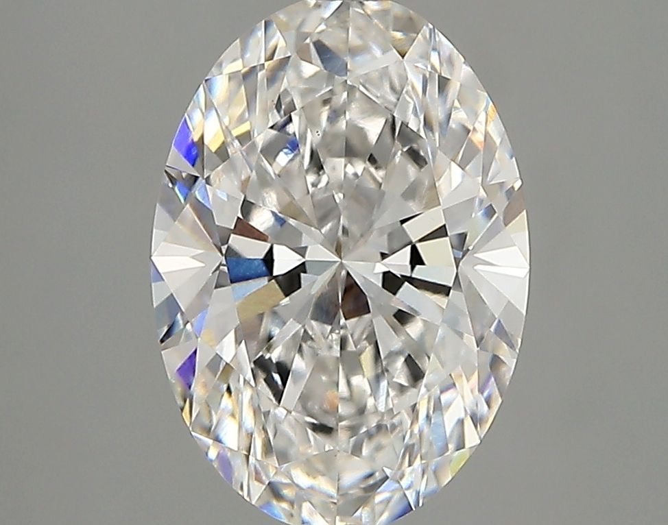 2.71 ct. oval Lab Grown Diamond front image