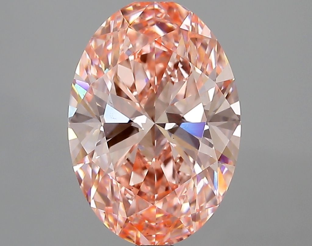3.02 ct. oval Lab Grown Diamond front image