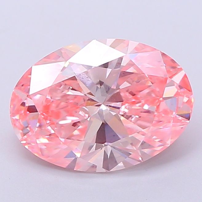 3.08 ct. oval Lab Grown Diamond front image