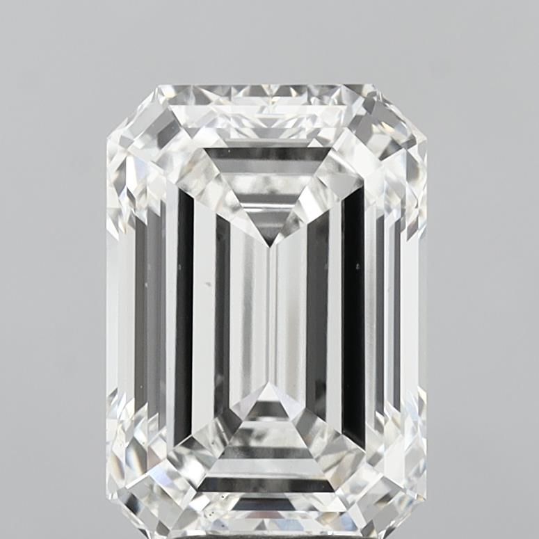 4.08 ct. emerald Lab Grown Diamond front image