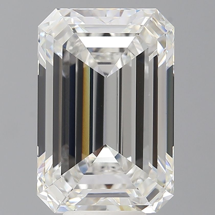 8.10 ct. emerald Lab Grown Diamond front image