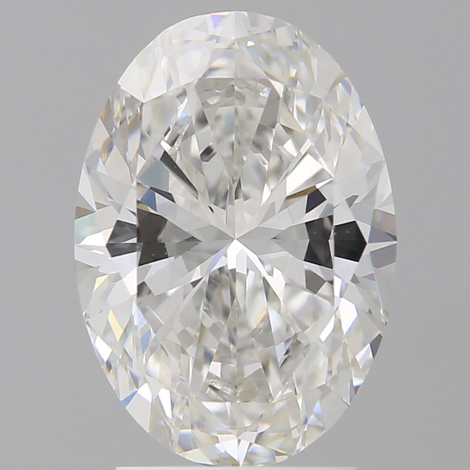 3.01 ct. oval Lab Grown Diamond front image
