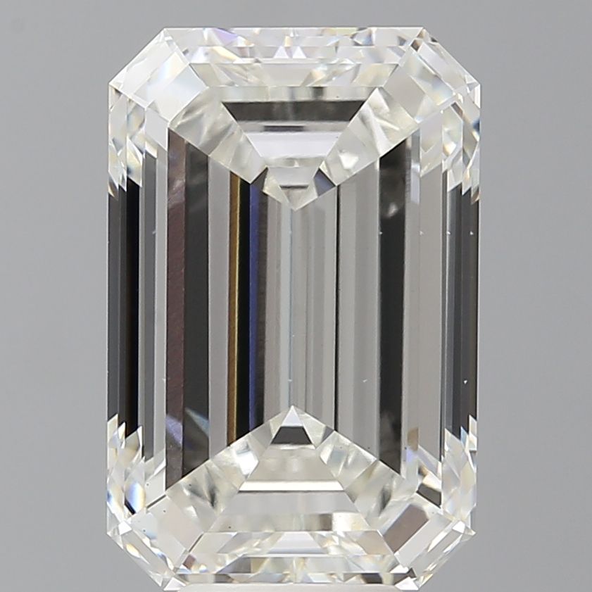 8.07 ct. emerald Lab Grown Diamond front image