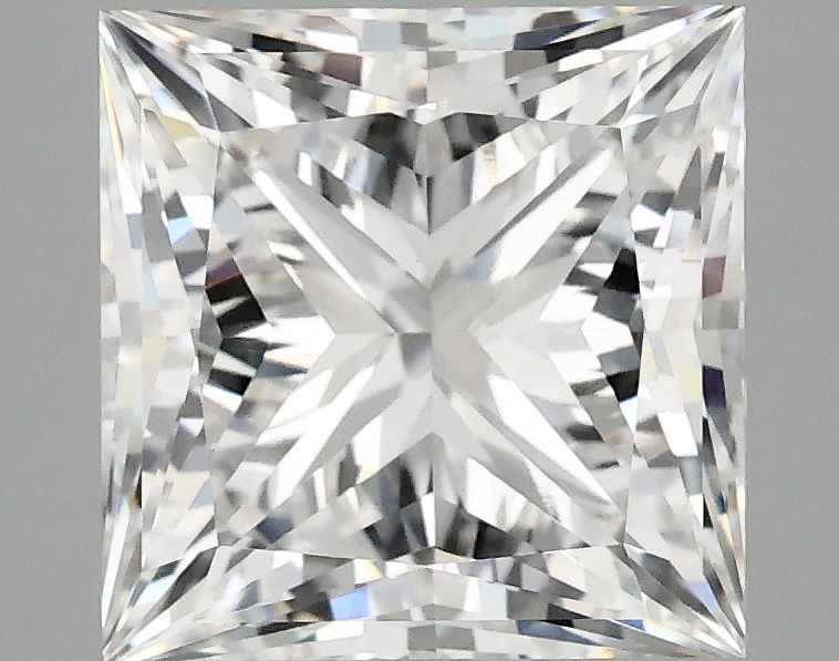 4.17 ct. princess Lab Grown Diamond front image